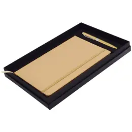 Flexi Notebook & Pen Set Nude